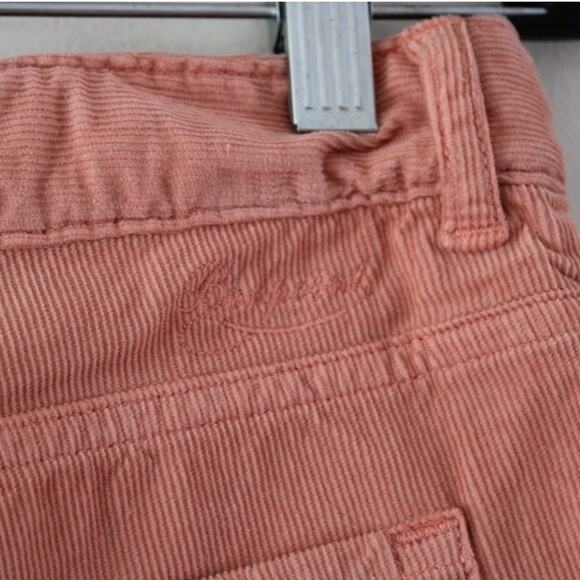 NWT Bonpoint Sienna Style Corduroy Pants Slim Straight Cookie Orange Pink 12 - Picture 5 of 9